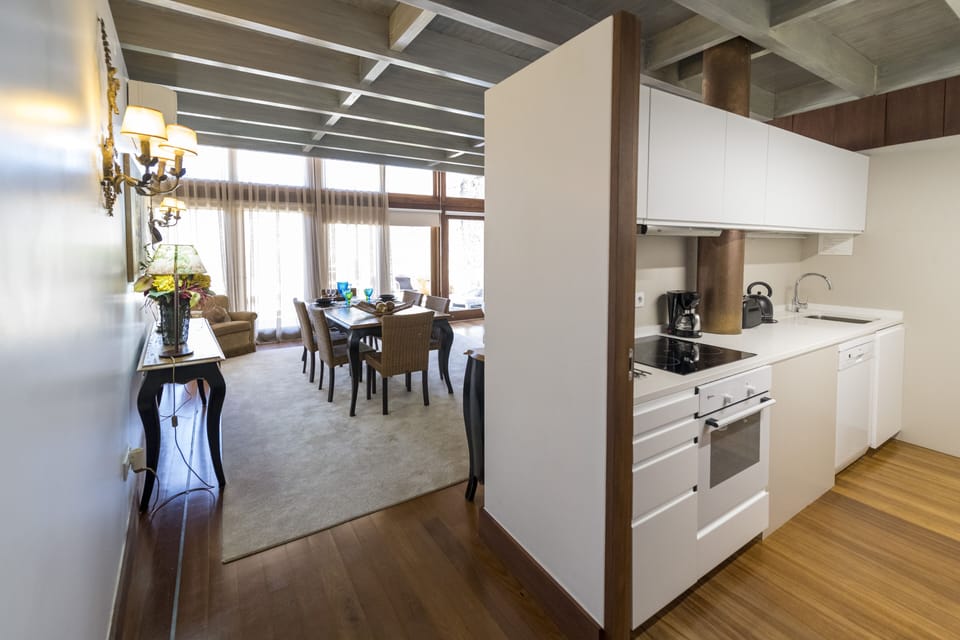 Duplex Apartment with Sea View | Private kitchen | Fridge, coffee/tea maker, electric kettle