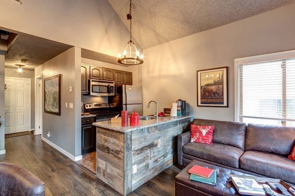 Kitchen living at Breckcreekside.com