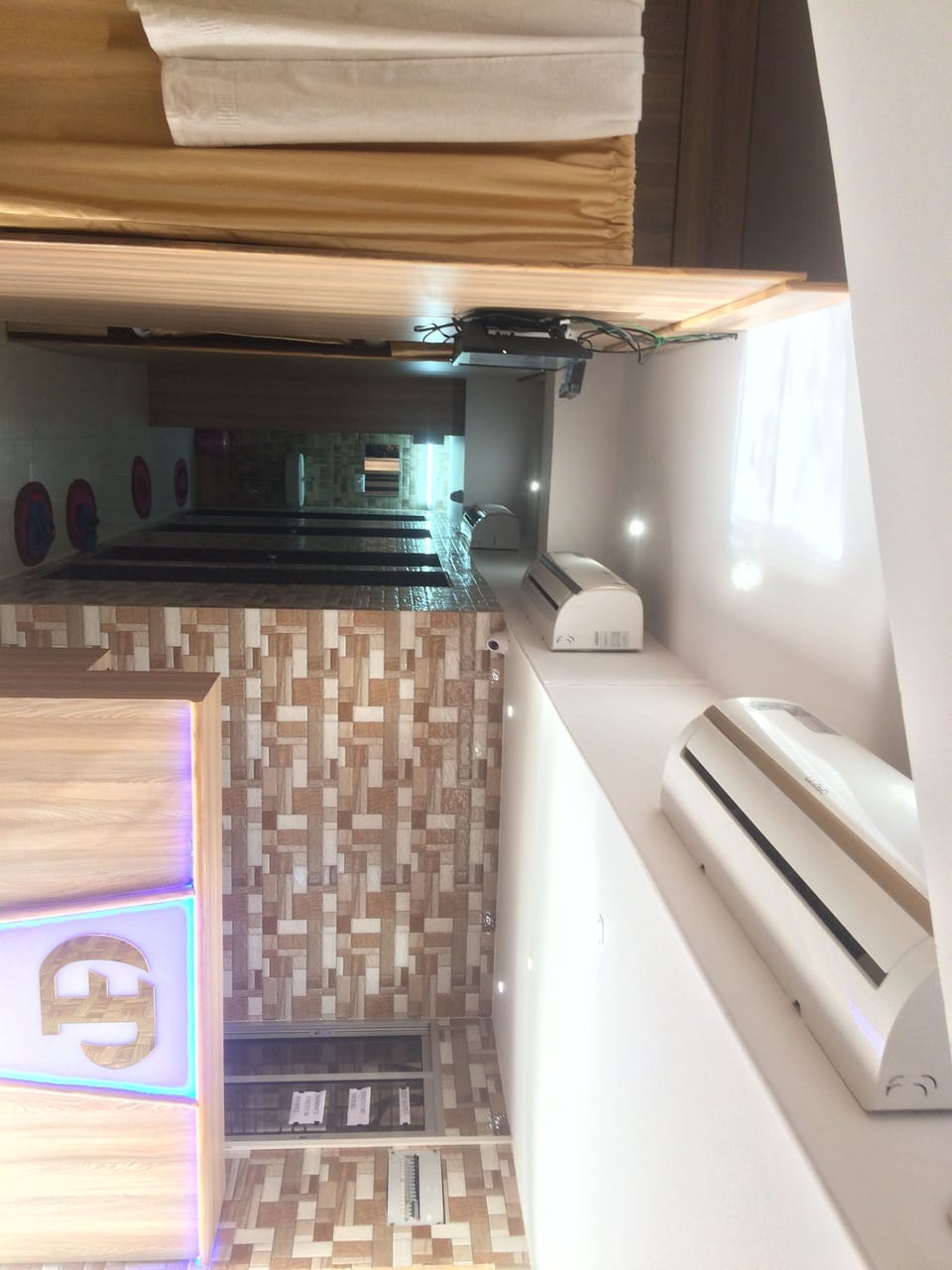 Shared Dormitory, Men only, City View | Premium bedding, minibar, in-room safe, soundproofing