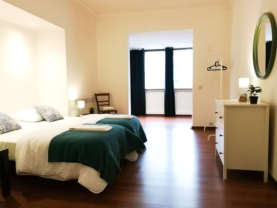 Double or Twin Room, Private Bathroom | Blackout drapes, iron/ironing board, free WiFi, bed sheets