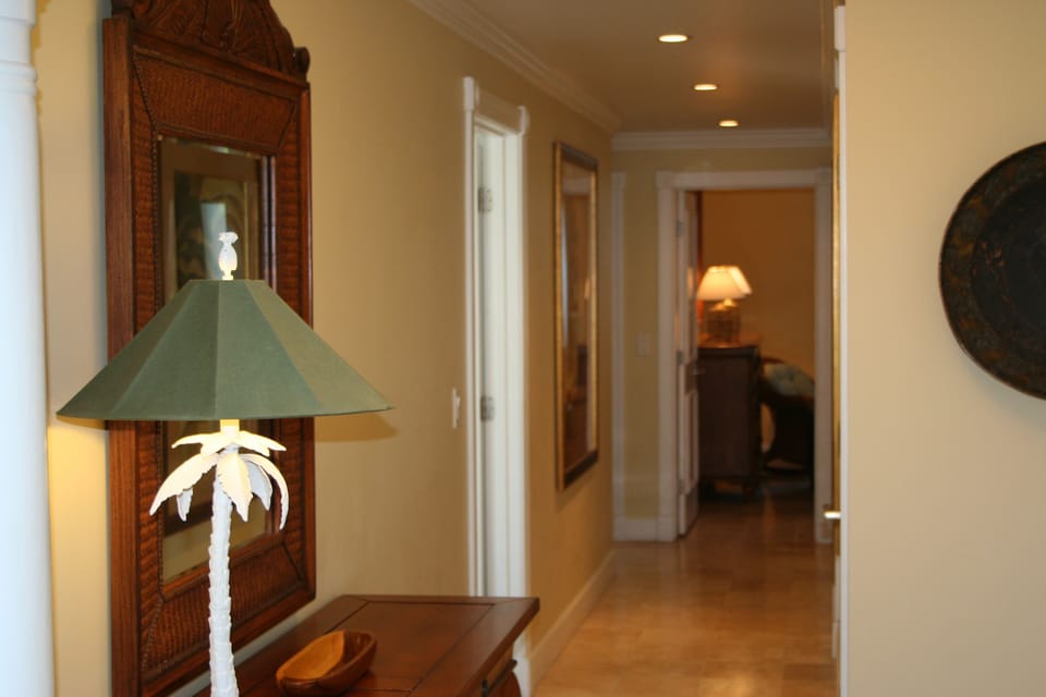 Hallway leading to the 3 Bedrooms each of which has their own bathroom