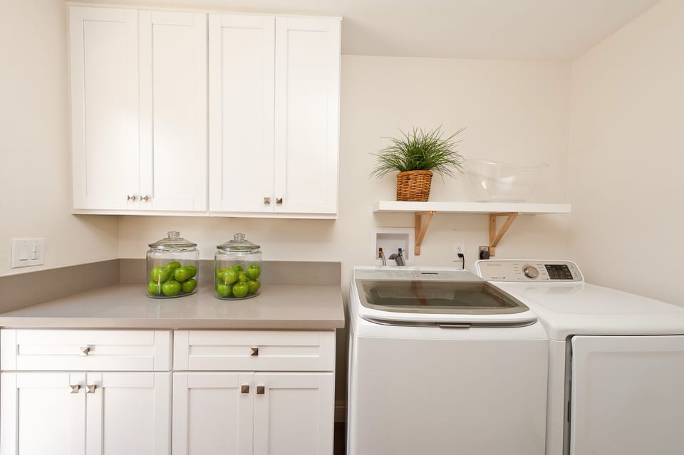Full Laundry Room with Supplies Provided & Plenty of Room for Folding/Luggage!