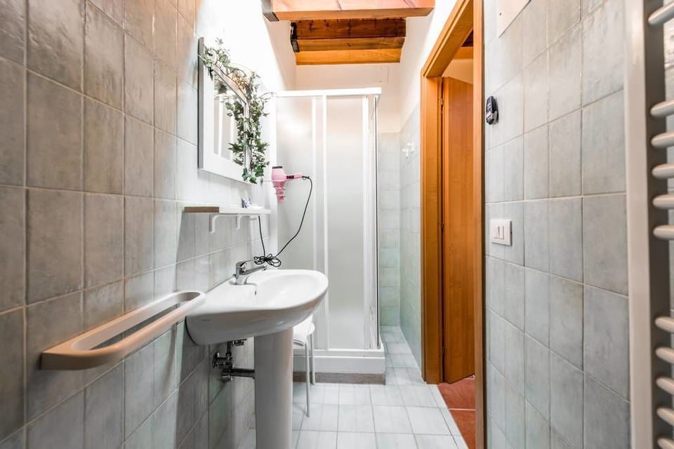 Suite | Bathroom | Shower, free toiletries, hair dryer, bathrobes