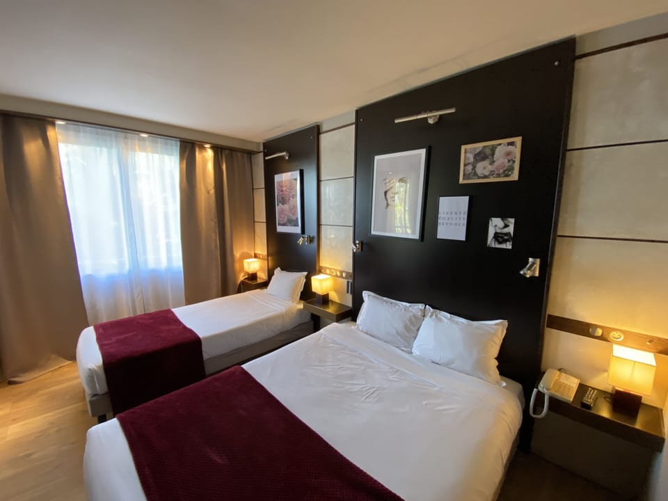 In-room safe, soundproofing, iron/ironing board (on request)