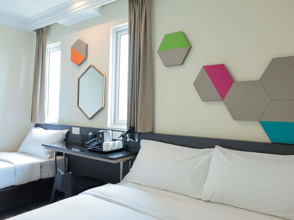 Superior Double Room, Multiple Beds | Desk, iron/ironing board (on request), WiFi (free), bed sheets