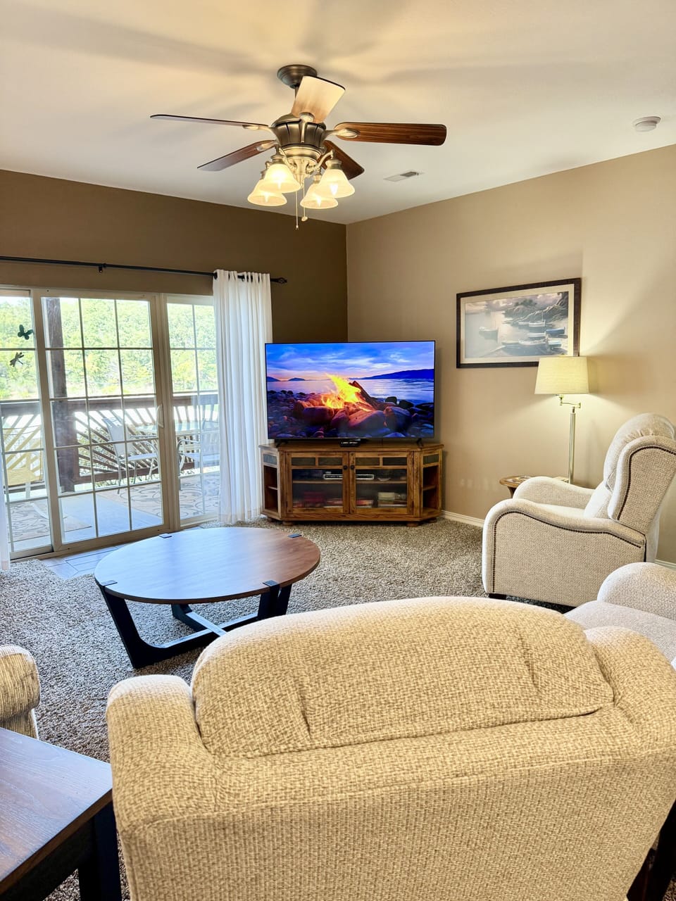 Condo, 3 Bedrooms | Living area | TV