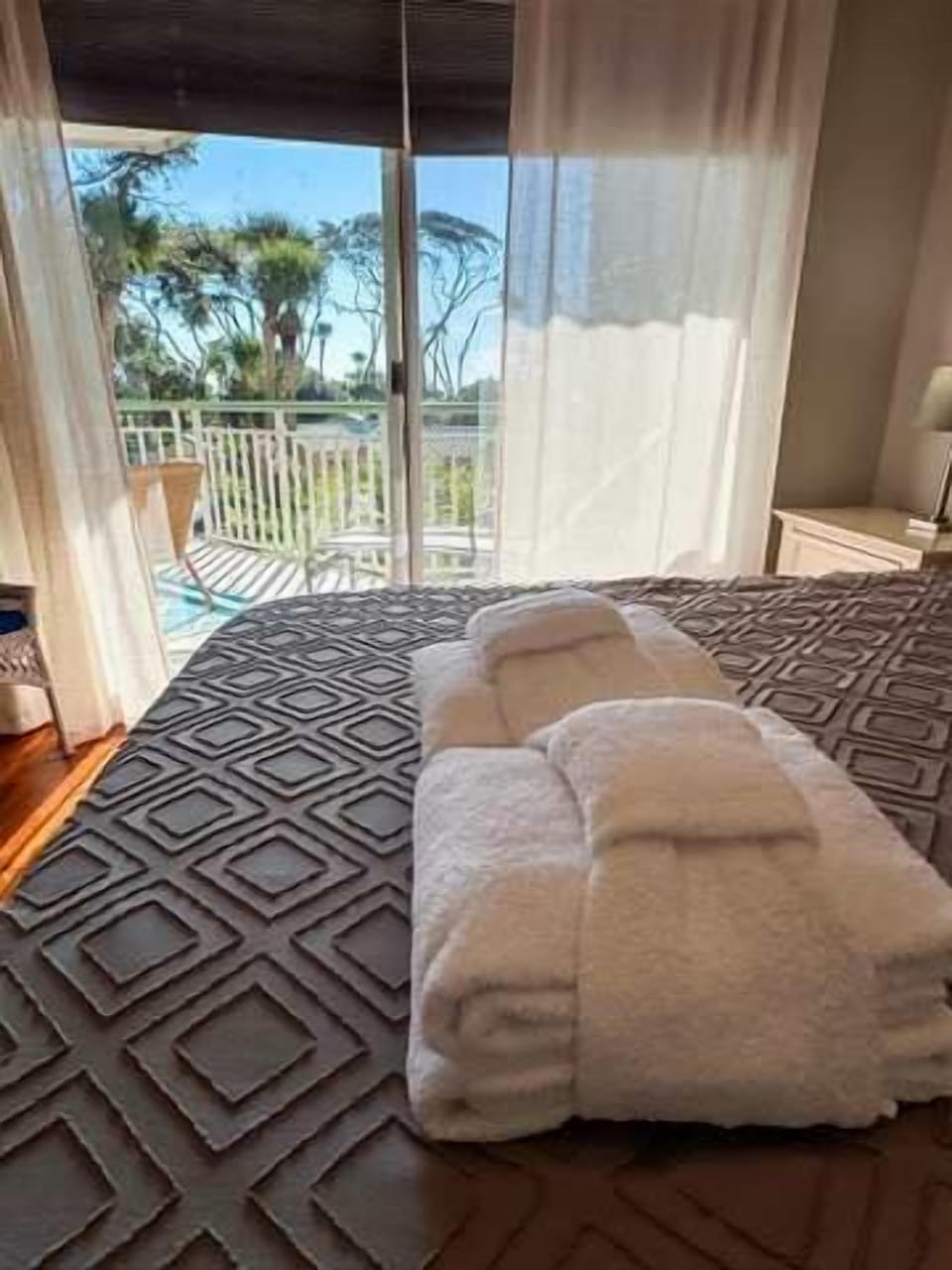 Master Bedroom with balcony access