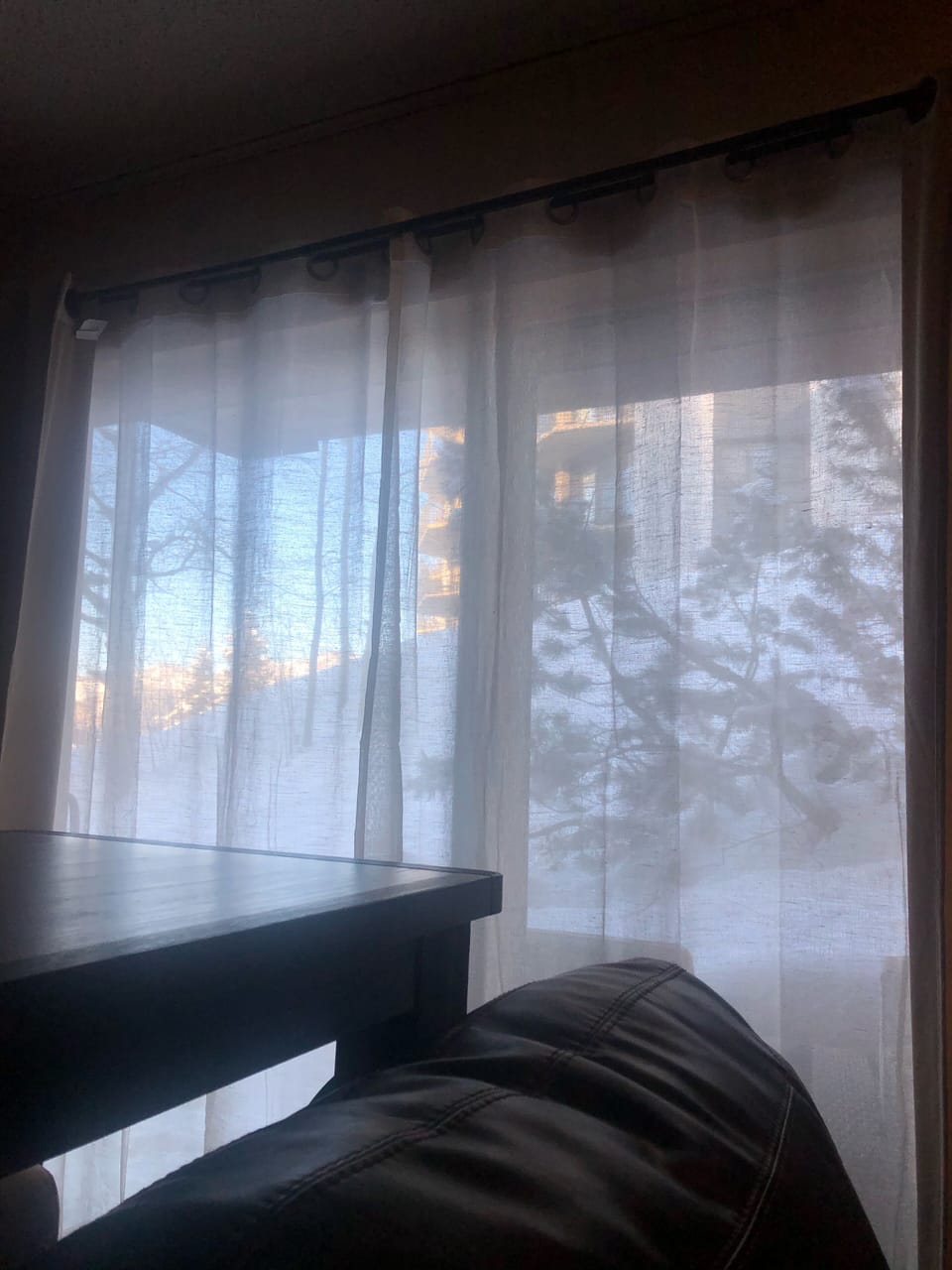 Sliding door to patio