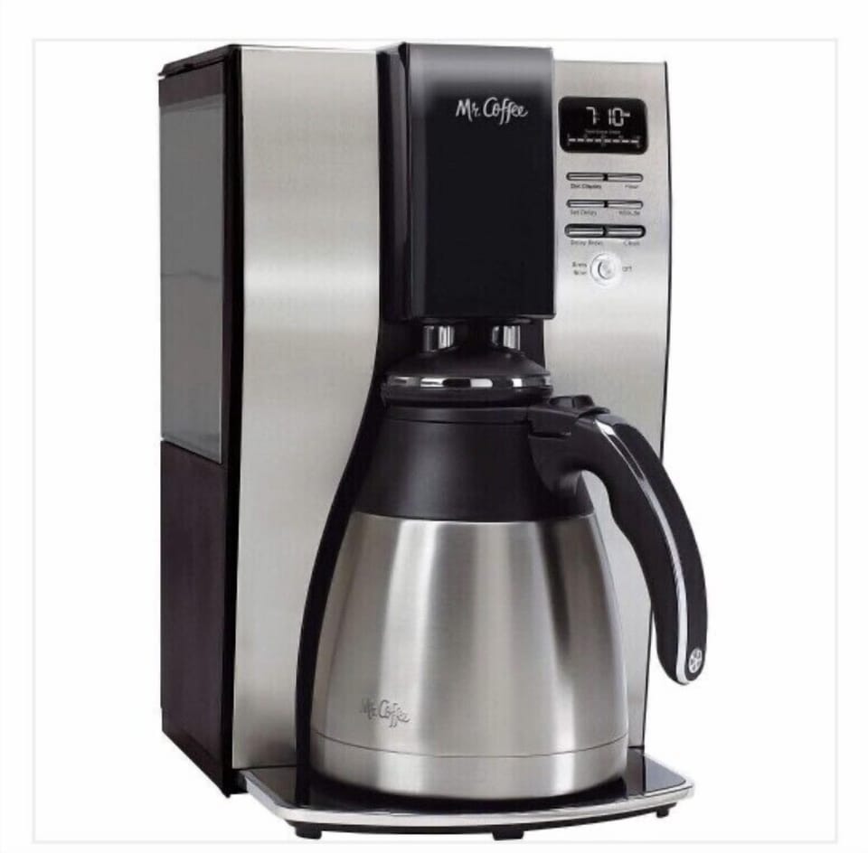 Mr Coffee drip filter coffee maker