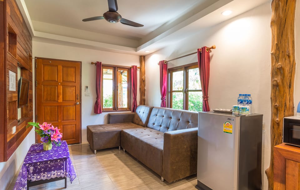 2-Bedroom Villa | Living area | Flat-screen TV