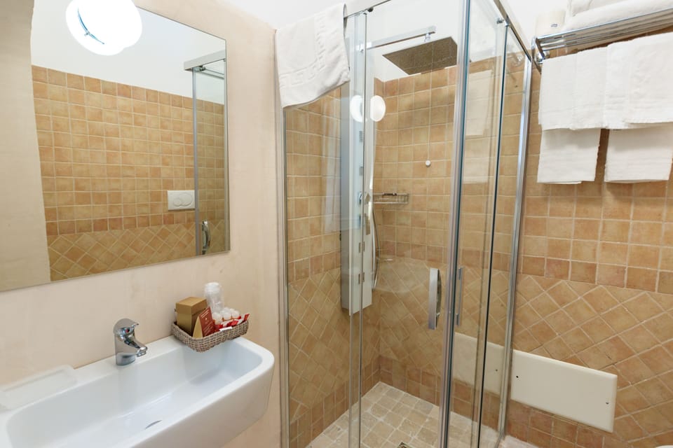 Deluxe Double Room | Bathroom | Shower, free toiletries, hair dryer, bidet