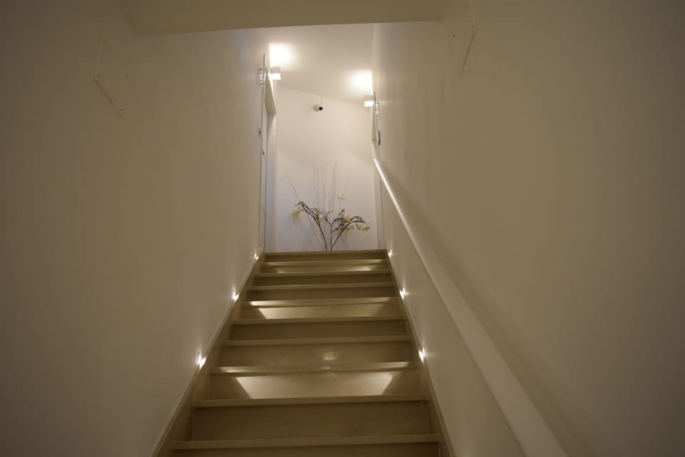 Interior entrance