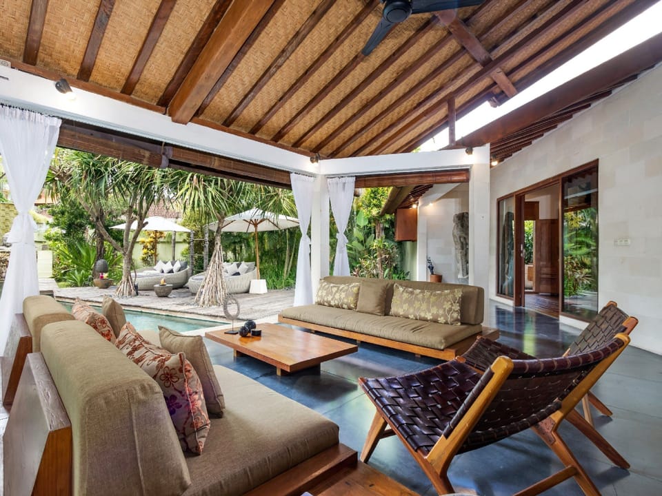 Family Villa | Living area | LED TV, DVD player