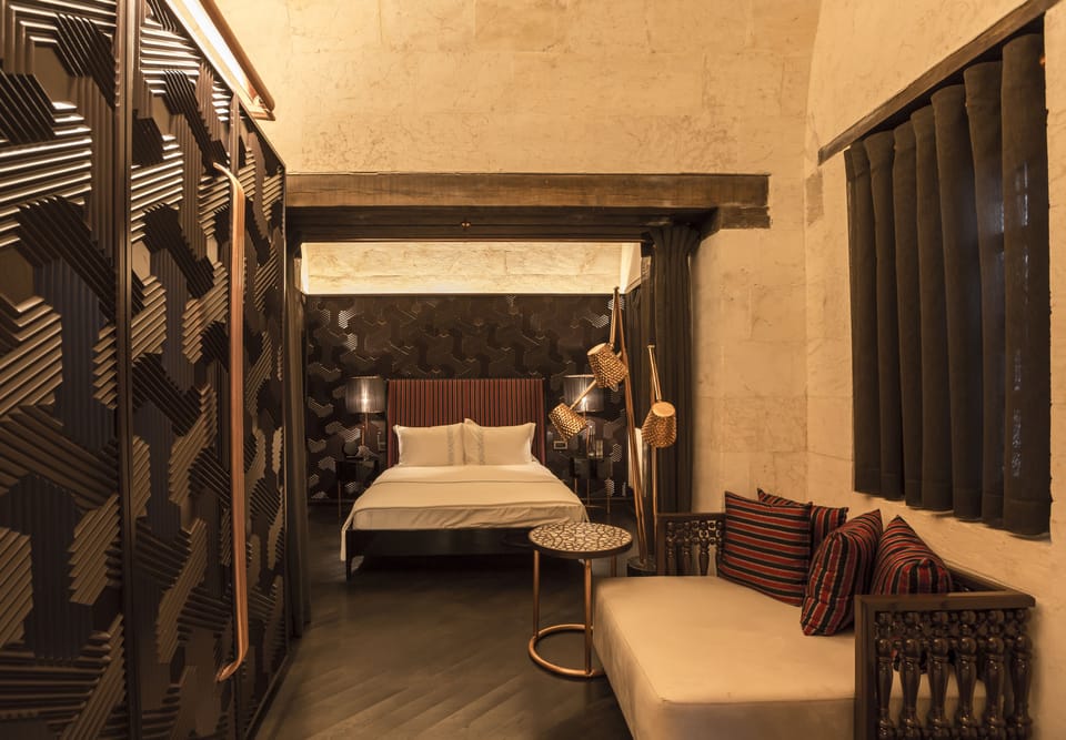 Suite Room | Premium bedding, minibar, in-room safe, blackout drapes