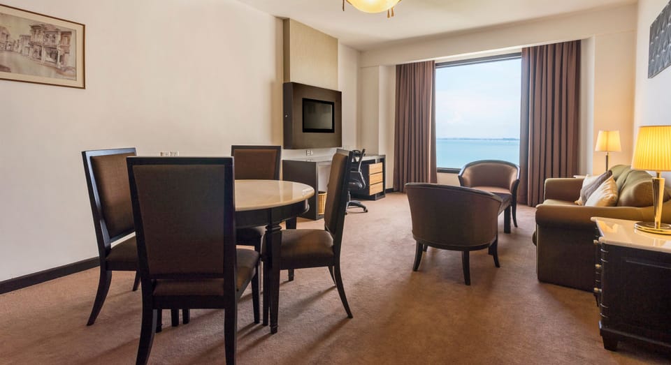 In-room safe, desk, blackout drapes, iron/ironing board