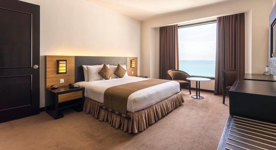 In-room safe, desk, blackout drapes, iron/ironing board