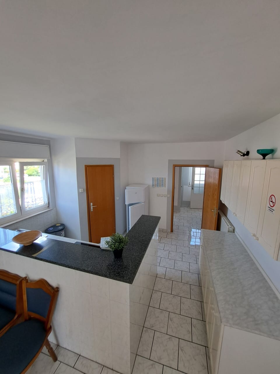 Exclusive Apartment, 2 Bedrooms, Balcony, Sea View | Private kitchen | Fridge