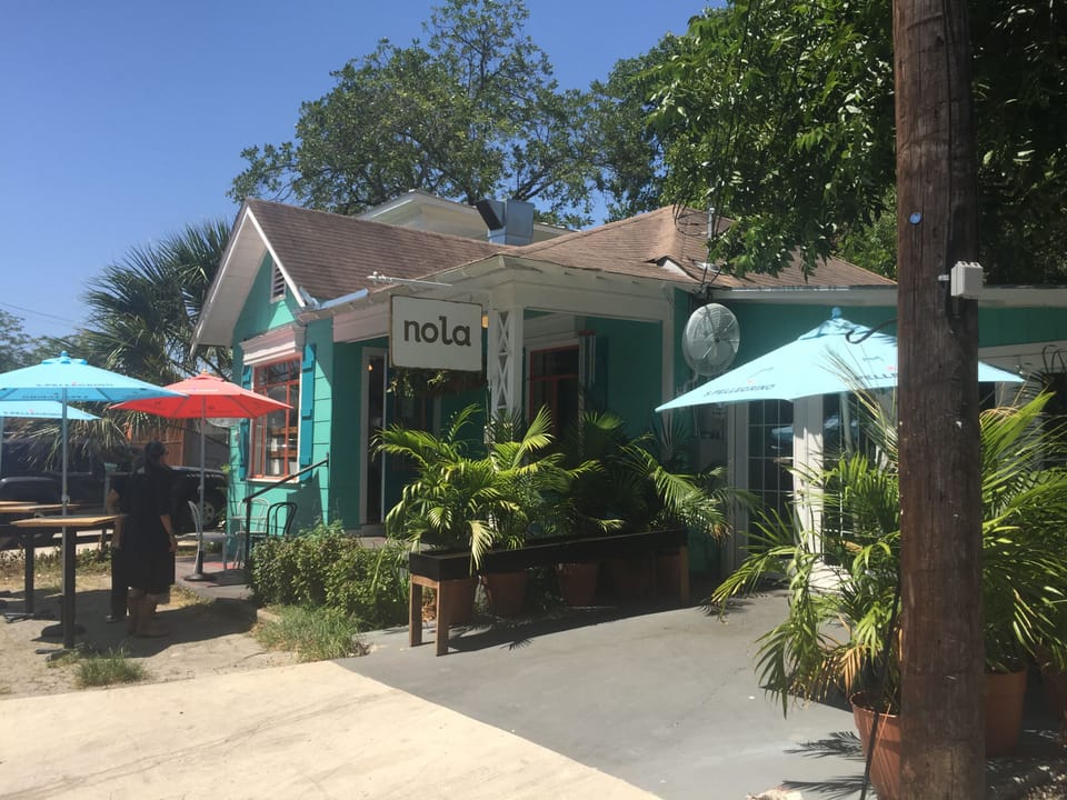 Nola Restaurant - Cajun style brunch.
