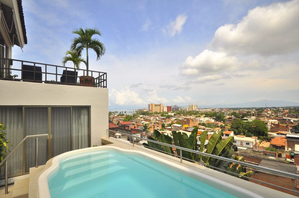 Pool with view