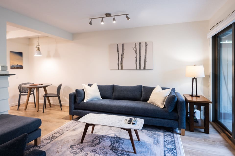 Living Room with Fireplace
