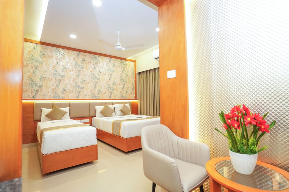Family Triple Room, 1 Bedroom | 1 bedroom, premium bedding, down comforters, desk