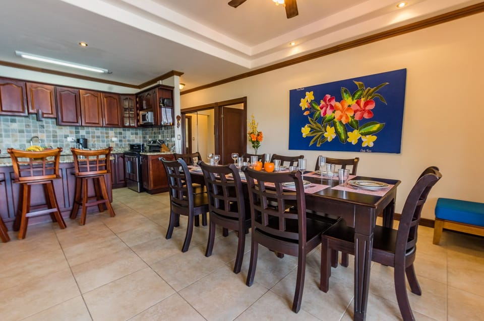 Dining and kitchen area 