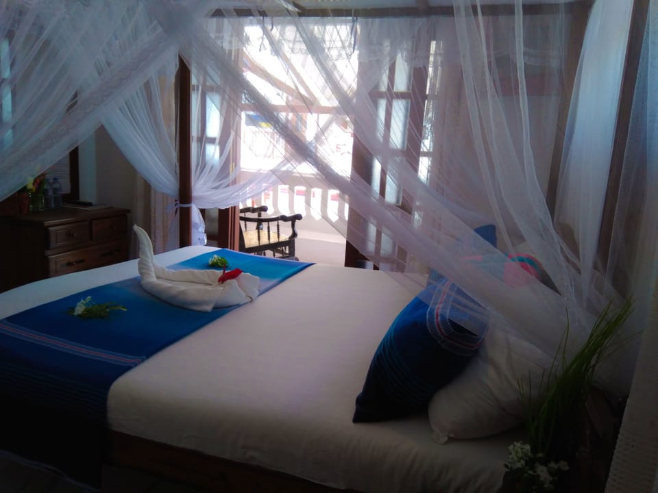 Standard Double Room, Refrigerator, Pool View | 1 bedroom, premium bedding, free minibar items, in-room safe