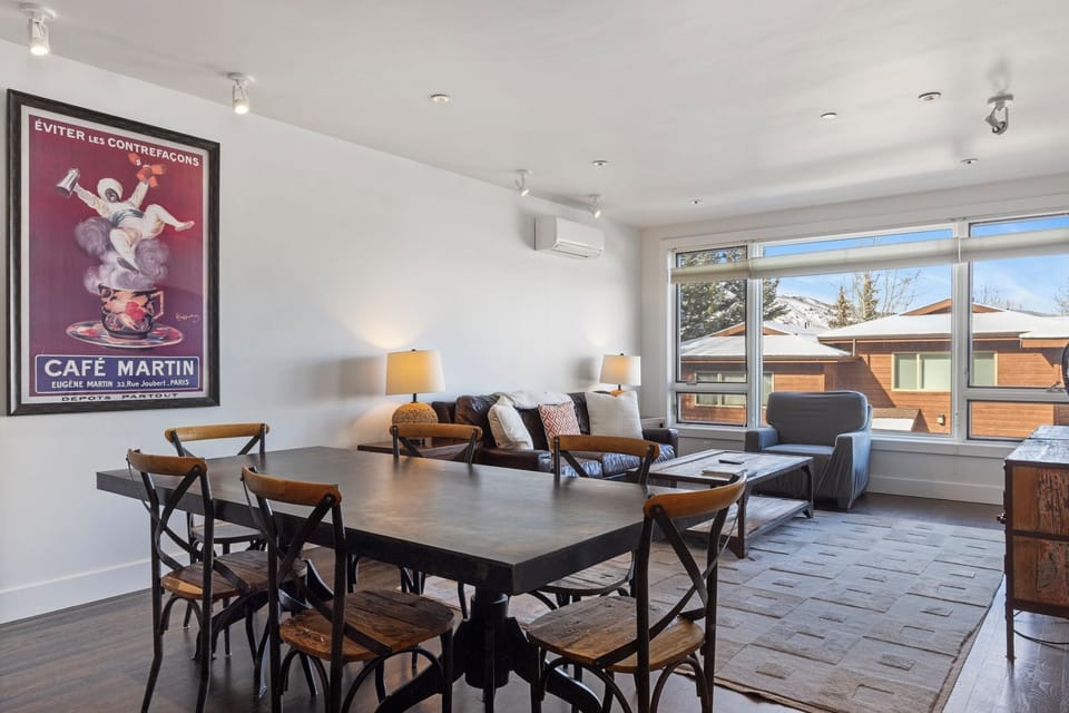 Dining Area and Living Room