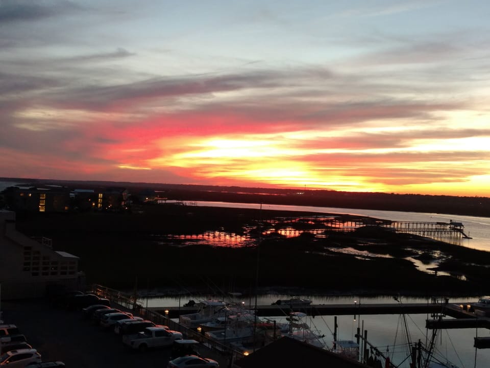 Sunset at Marina