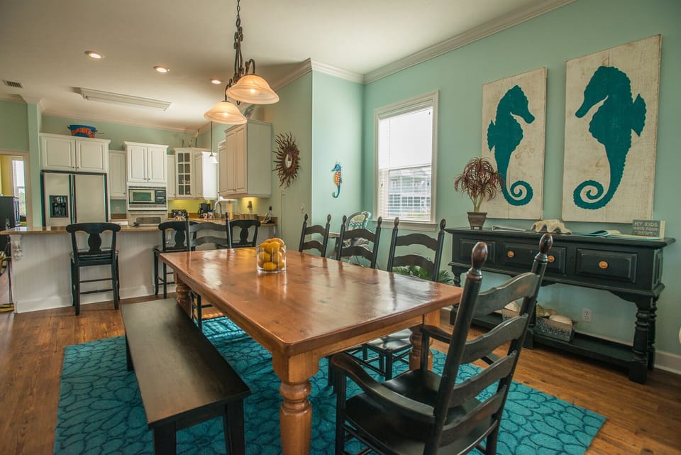 Dining Area and Kitchen