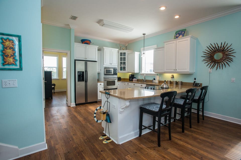 Kitchen - View from Living area
