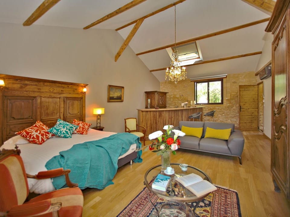 Deluxe Studio, Ensuite, Garden View (Grand Duc)