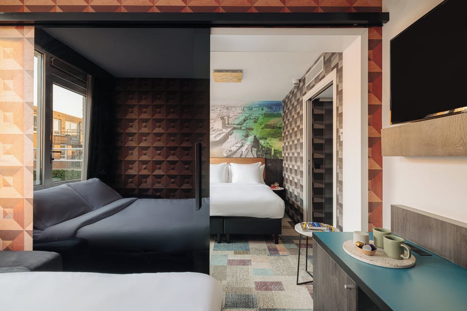 Family Room (1 Double Bed 1 Sofabed) | In-room safe, desk, laptop workspace, soundproofing