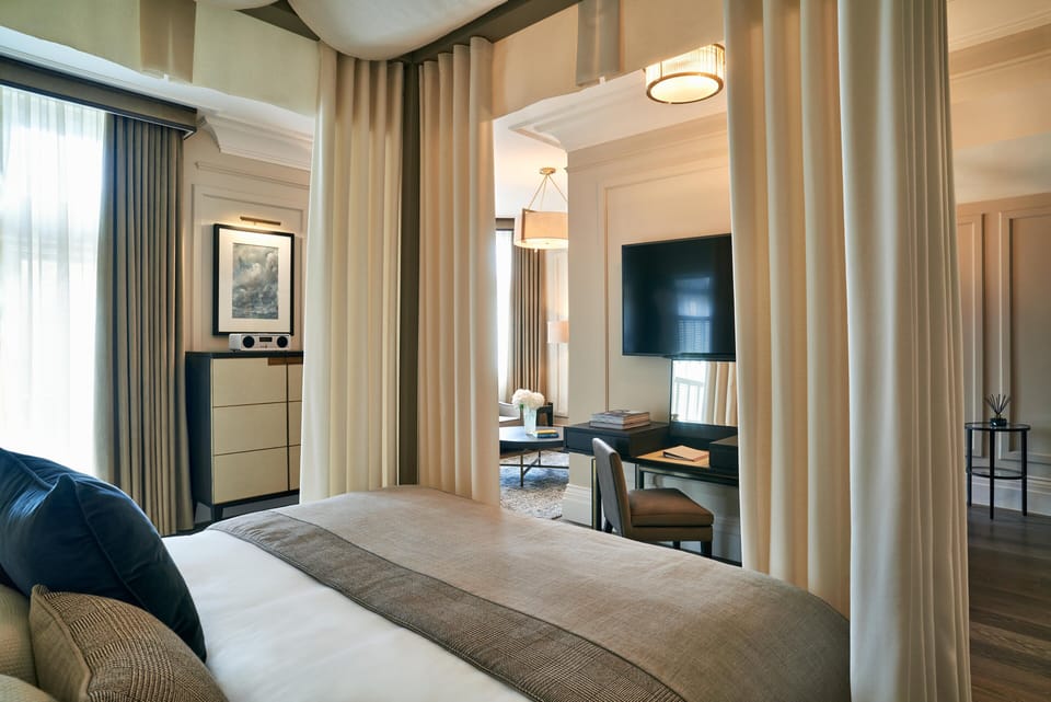 Premium bedding, minibar, in-room safe, soundproofing