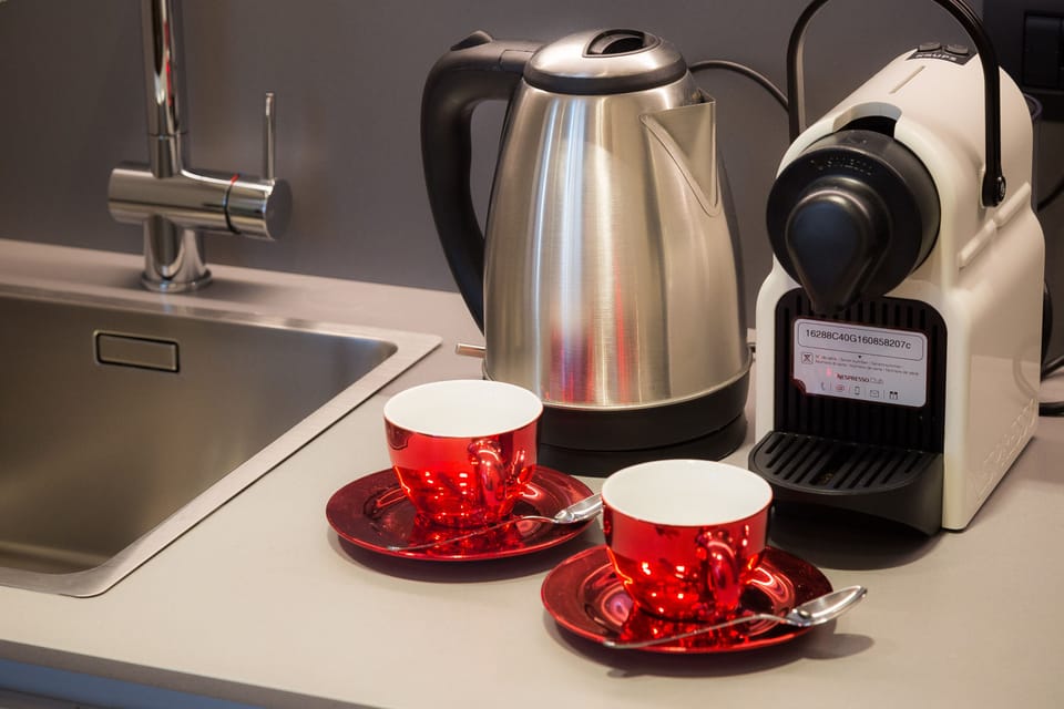 Nespresso machine coffe!