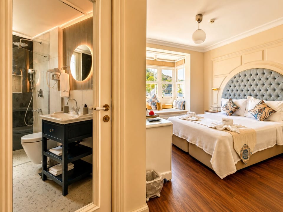 Superior Tek Büyük Yataklı Oda, 1 En Büyük (King) Boy Yatak ve Çekyat | Premium bedding, minibar, in-room safe, desk