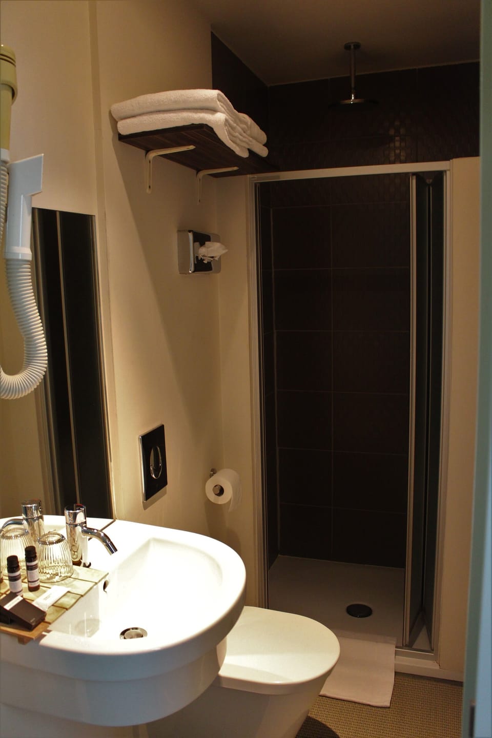 Single budget (1 one-person bed) | Bathroom shower