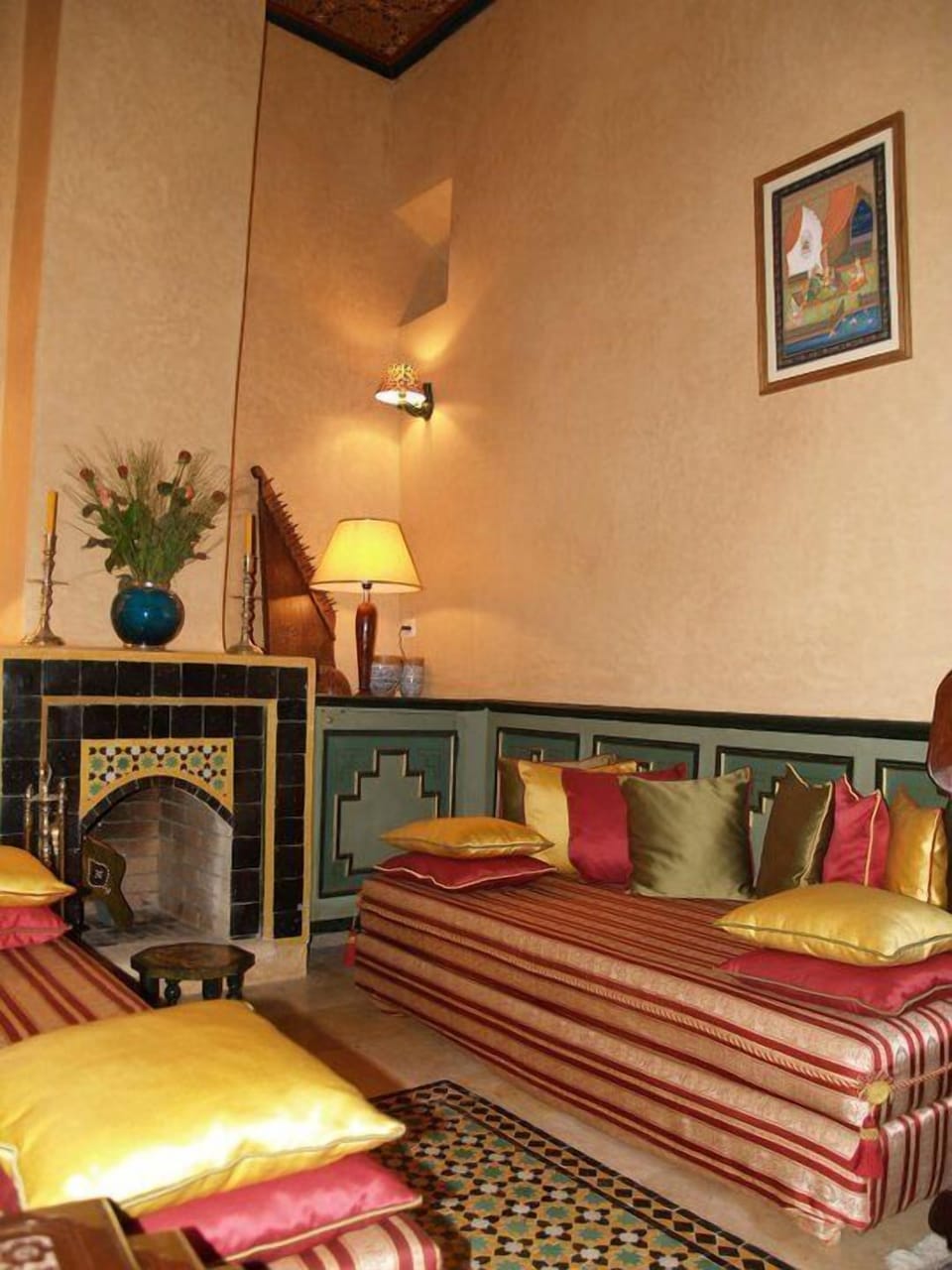 Senior Double Room (Orientale Room) | Living area