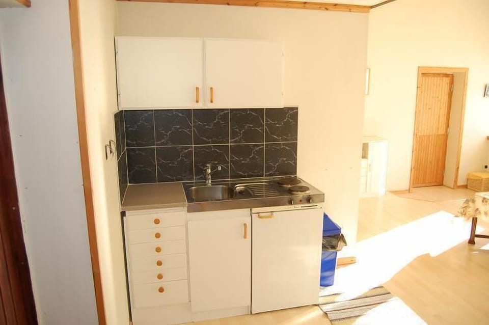 Family Apartment | Private kitchen | Fridge, microwave, stovetop, cookware/dishes/utensils