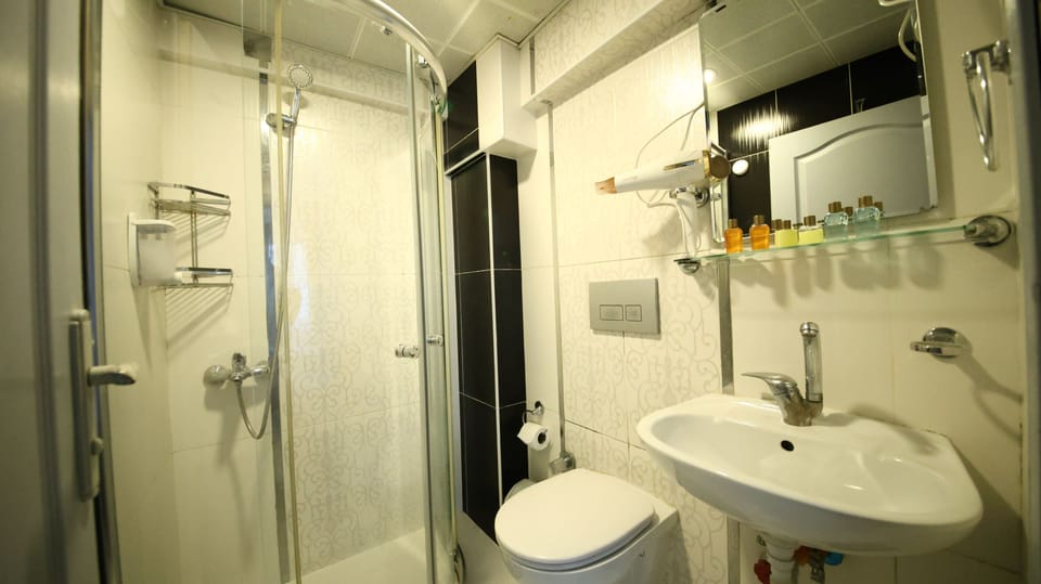 Desk, laptop workspace, iron/ironing board, free WiFi