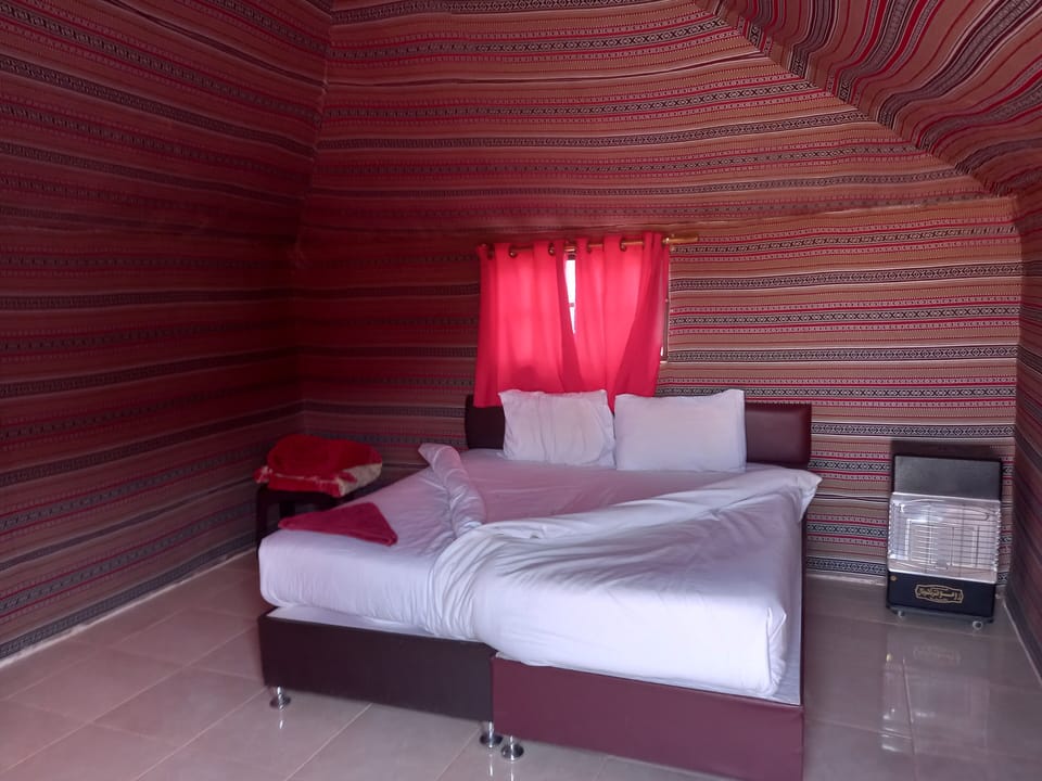 Standard Tent (Double ) | Premium bedding, pillowtop beds, blackout drapes, rollaway beds