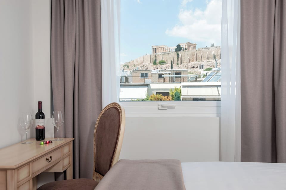 Superior Room (Acropolis View) | In-room safe, desk, blackout drapes, soundproofing