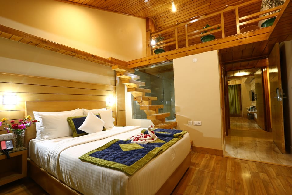 Mountain view Duplex Room | Bed sheets