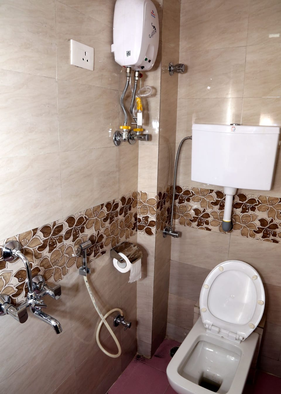 Free toiletries, towels
