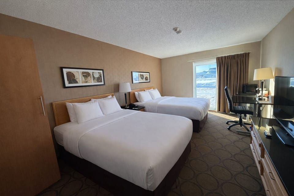Room, 2 Queen Beds, Non Smoking (Upgrade) | Premium bedding, pillowtop beds, individually decorated