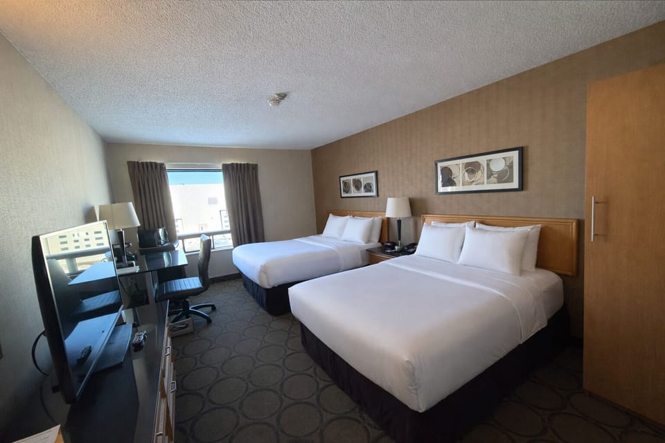 Deluxe Room, 2 Double Beds, Refrigerator & Microwave, Second Floor | Premium bedding, pillowtop beds, individually decorated