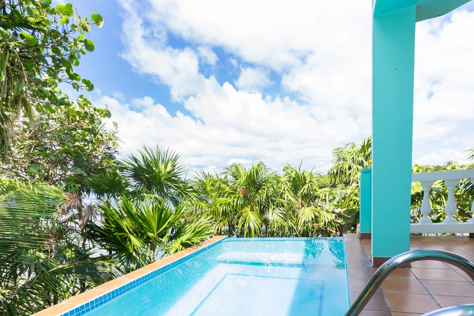 Soak in your private infinity pool