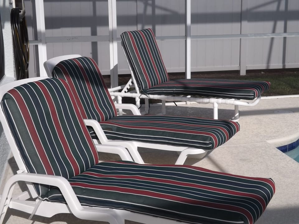 Catch some sun by the pool !