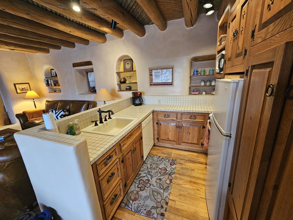 1st Floor Kitchen view to Living room.