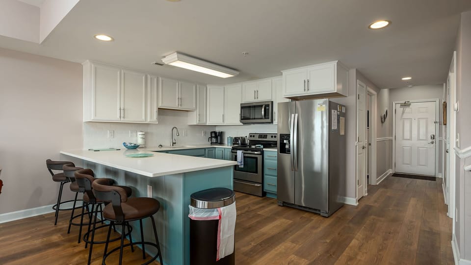 Fully equipped kitchen